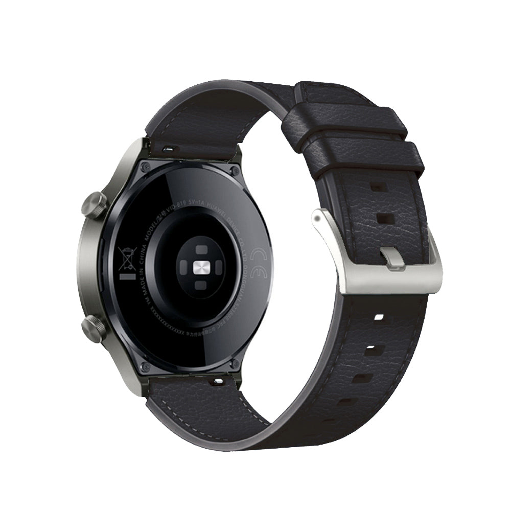 22mm Leather Smart Watch Band Replacement Adjustable Watch Strap for Huawei Watch GT 2 46mm GT 2 Pro 22mm Leather Smart Watch Band Replacement Adjustable Watch Strap for Huawei Watch GT 2 46mm GT 2 Pro